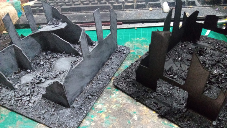 Before and After Drybrush