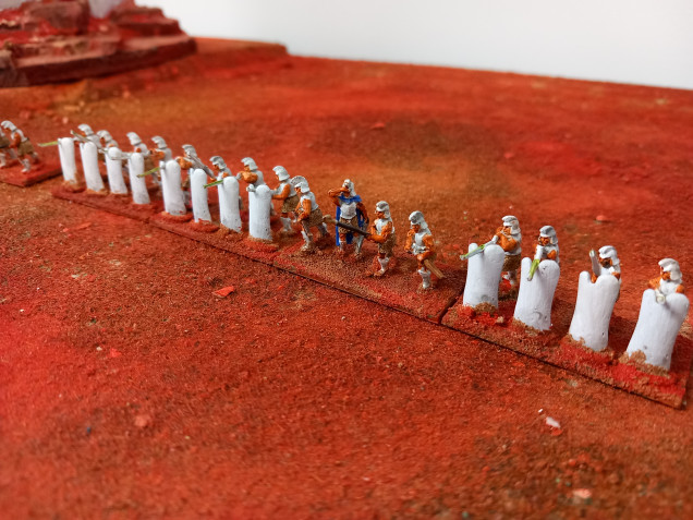 Martian guardsman and command