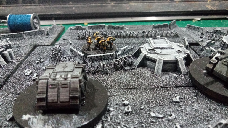 I forgot to account for the bases when scaling the terrain but I think the scale isn't too bad