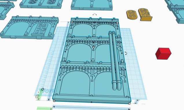 This is the basic interior wall i started on. (the pipes would be a problem so i remove them on future designs)