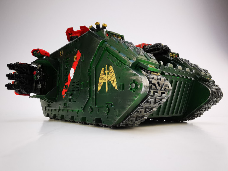 Painted Land Raider Crusader