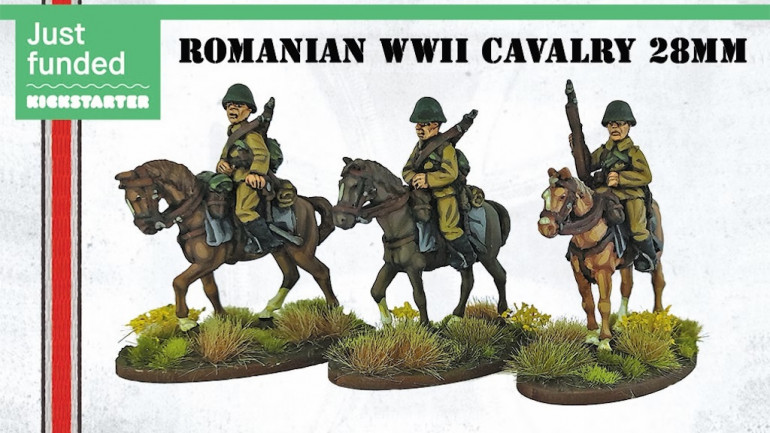 WWII Romanian Cavalry - 28mm