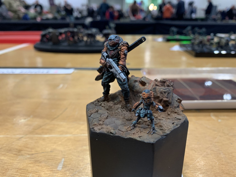 Salute 50 Painting Competition - Winners for Category 4 – Sci Fi Figure