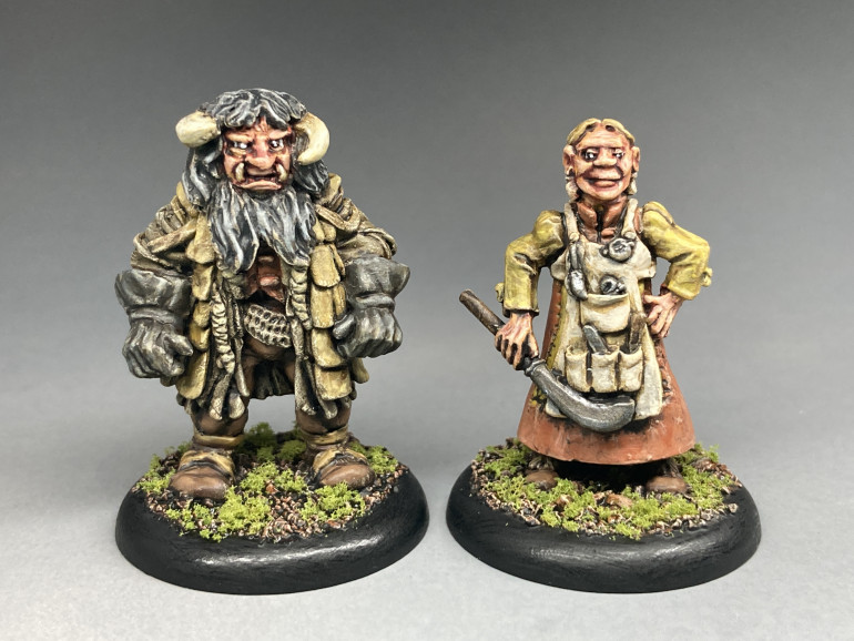Winston the Ogre and Mrs Ogre from Time Bandits.