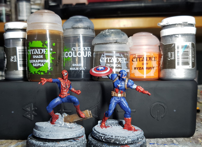 Full Day 2 (After 9 evenings): Spiderman, Captains America and Marvel, and Crosbones