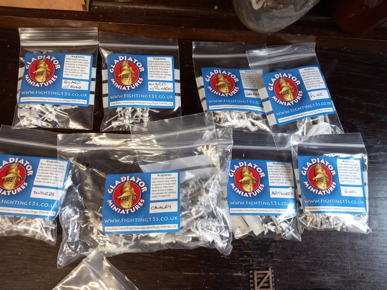 New 18m force of imperial Martians to put together  based on the John Carter style kingdoms 
