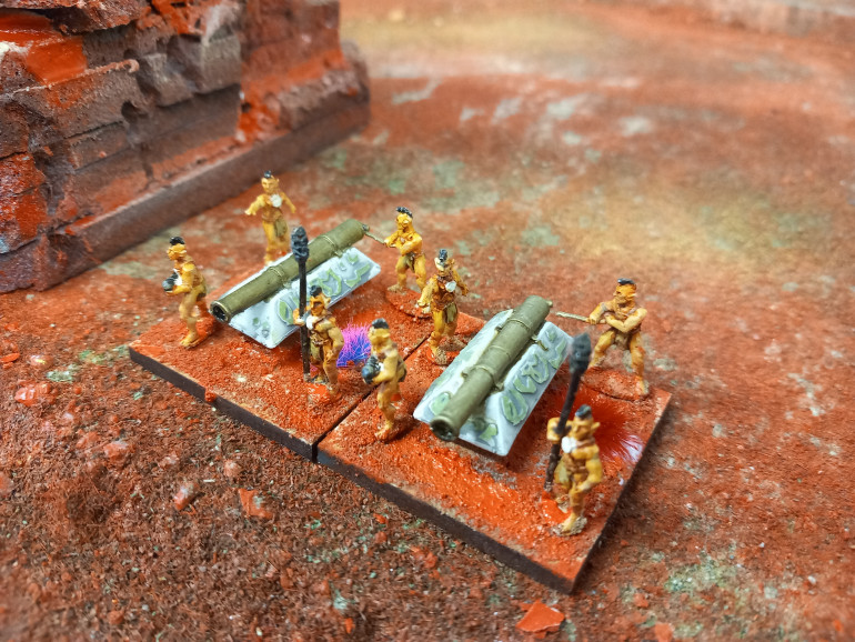 Martian artillery