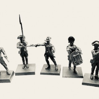 The first 60 miniatures want to be painted