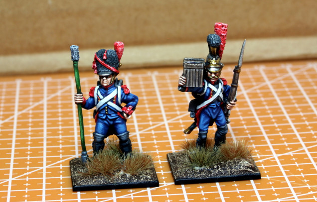 French Guard artillery men.