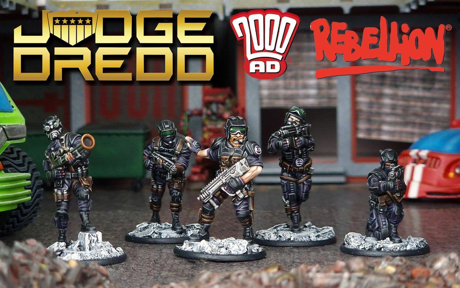 Citi-Def Jaeger Squad - Judge Dredd