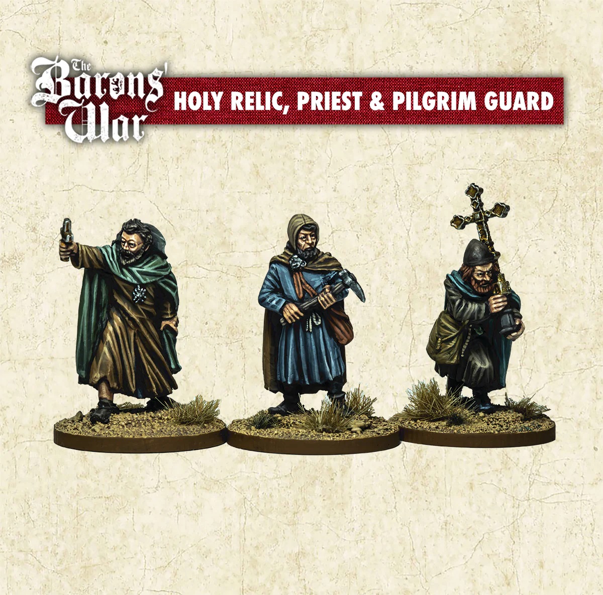 Holy Relic Priest & Pilgrim Guard - The Barons War