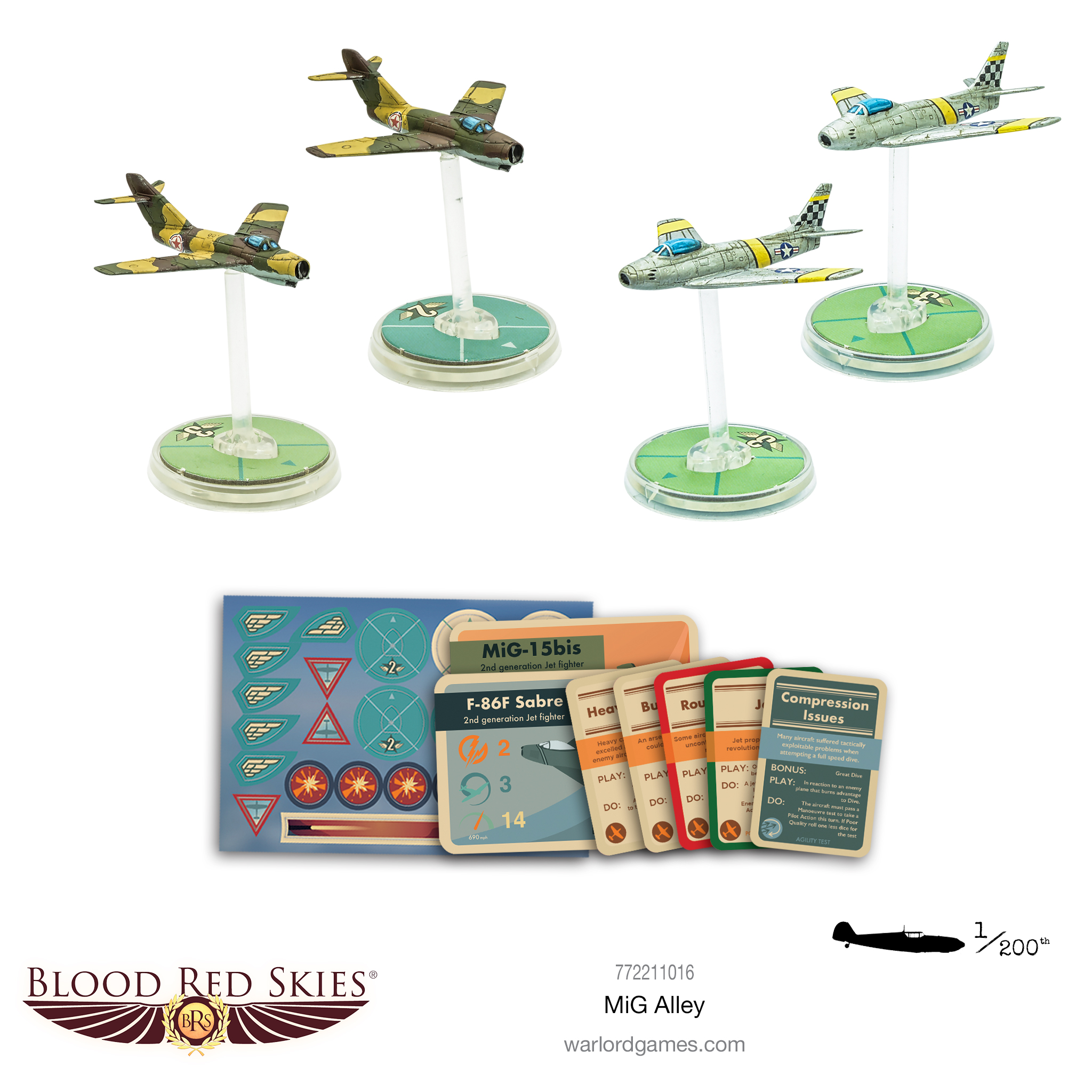 MiG Alley Contents - Blood Red Skies