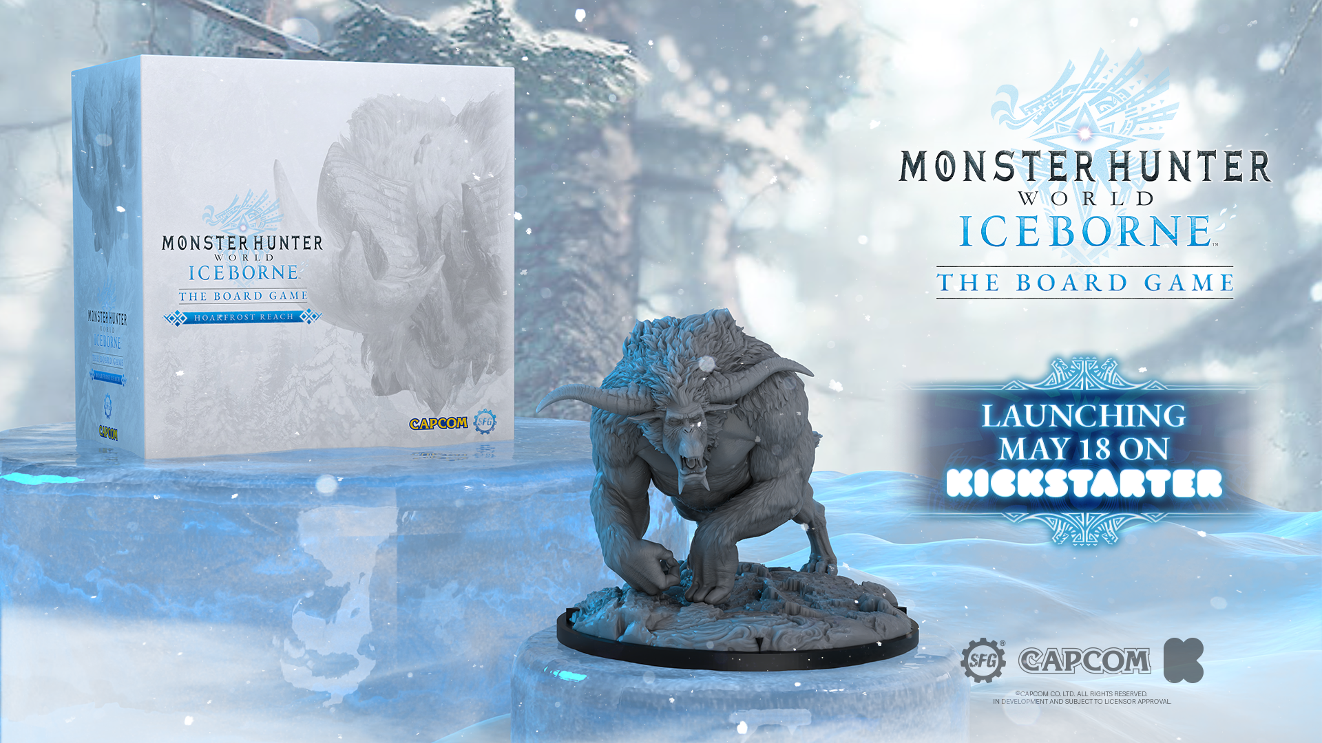 Monster Hunter World Iceborne The Board Game - Steamforged Games