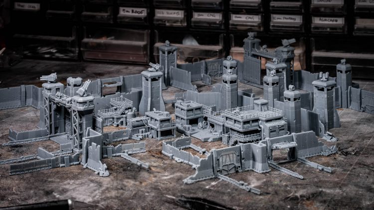 The Lazy Forger Releases Stunning New 6mm Sci Fi Terrain Ontabletop