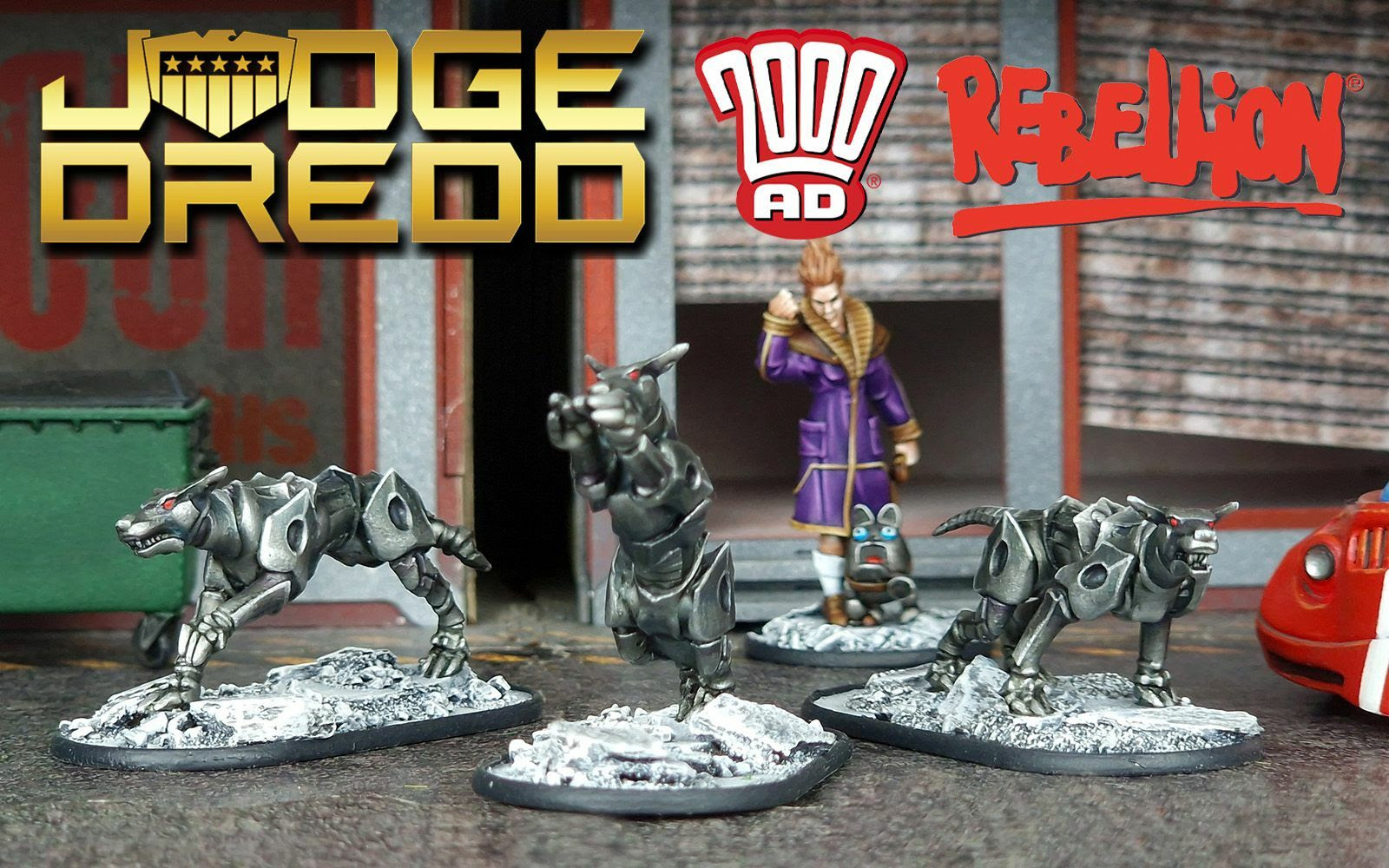 Robodog Pack - Judge Dredd