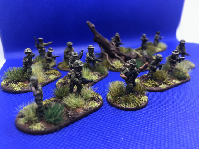 This week i have mostly been painting 20mm vietnam minis