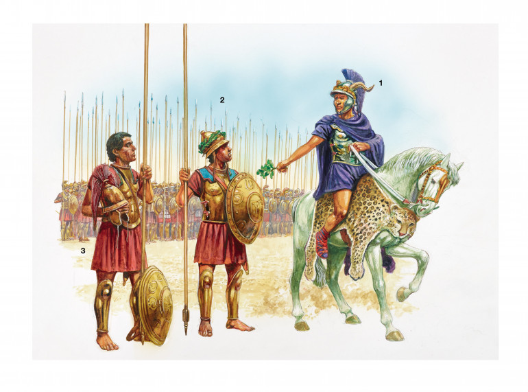 Pyrrhus before Beroea, 288 BC