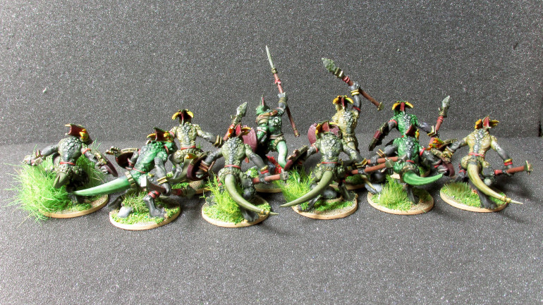 Skinks with Javelins