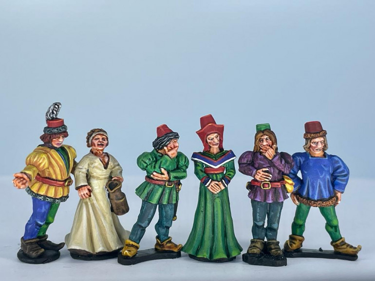 Wargames Foundry Medieval Civilians