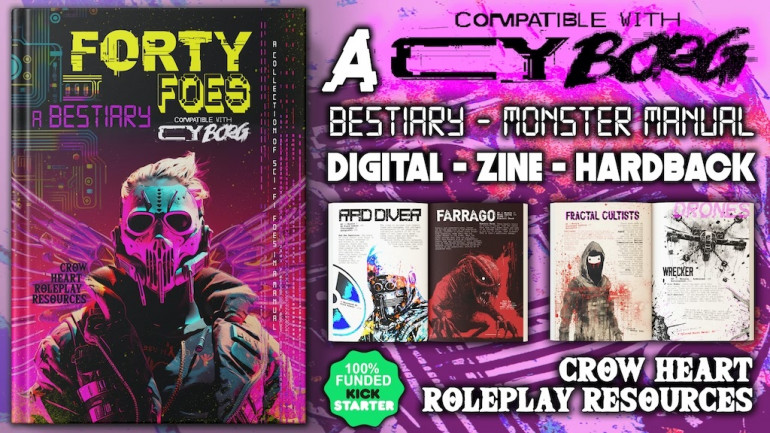 Forty Foes - A Cy Borg Compatible Bestiary