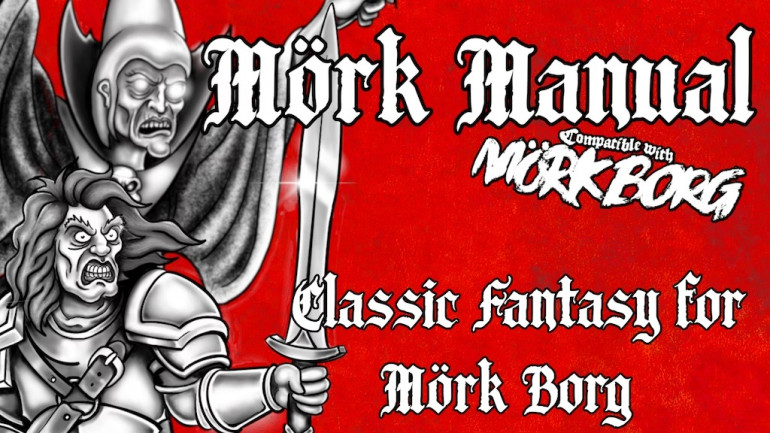 Mörk Manual, The Classic Fantasy Hack For Mörk Borg