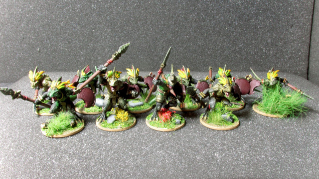 Skinks with Javelins