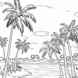 Enjoy Summer Fun with Printable Summer Coloring Pages - ColoringKiz