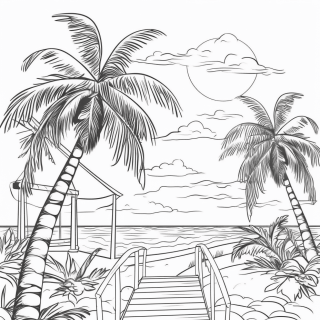 Enjoy Summer Fun with Printable Summer Coloring Pages - ColoringKiz