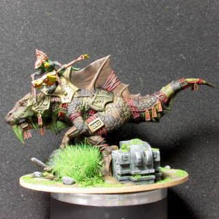 Citlalli (Skink Oracle on Troglodon)