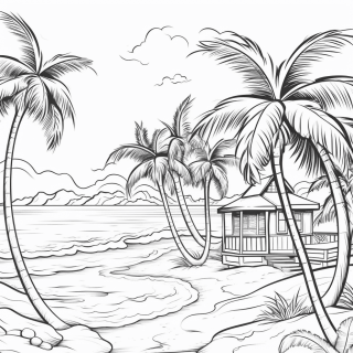 Enjoy Summer Fun with Printable Summer Coloring Pages - ColoringKiz