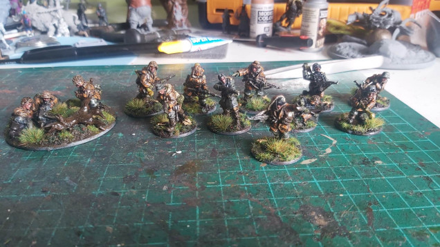 2nd unit and 2nd HMG team completed