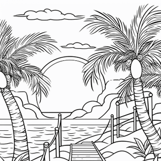 Enjoy Summer Fun with Printable Summer Coloring Pages - ColoringKiz