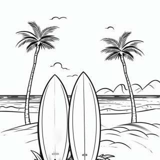 Enjoy Summer Fun with Printable Summer Coloring Pages - ColoringKiz