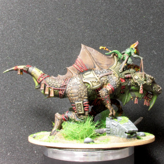 Citlalli (Skink Oracle on Troglodon)