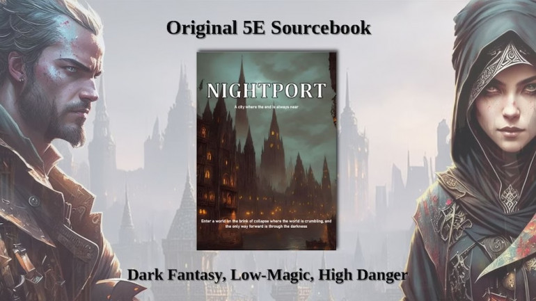 NIGHTPORT - An Original 5E Dark Fantasy Campaign Setting