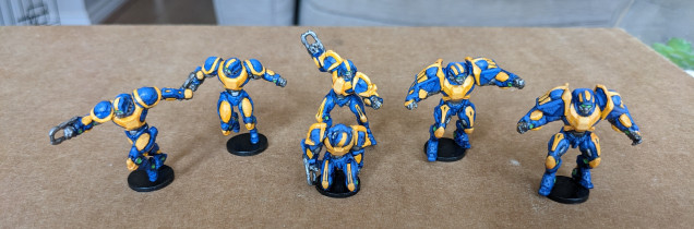 Minis #60-65 Dreadball Neobots