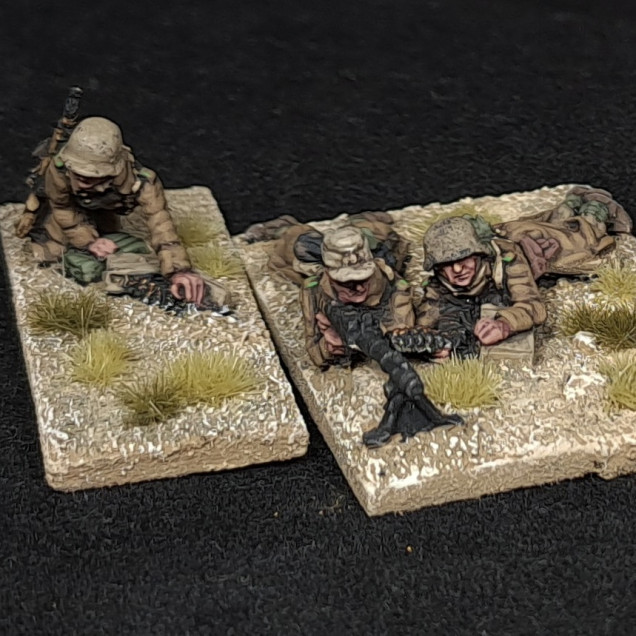 DAK Rifle Squad in greatcoats