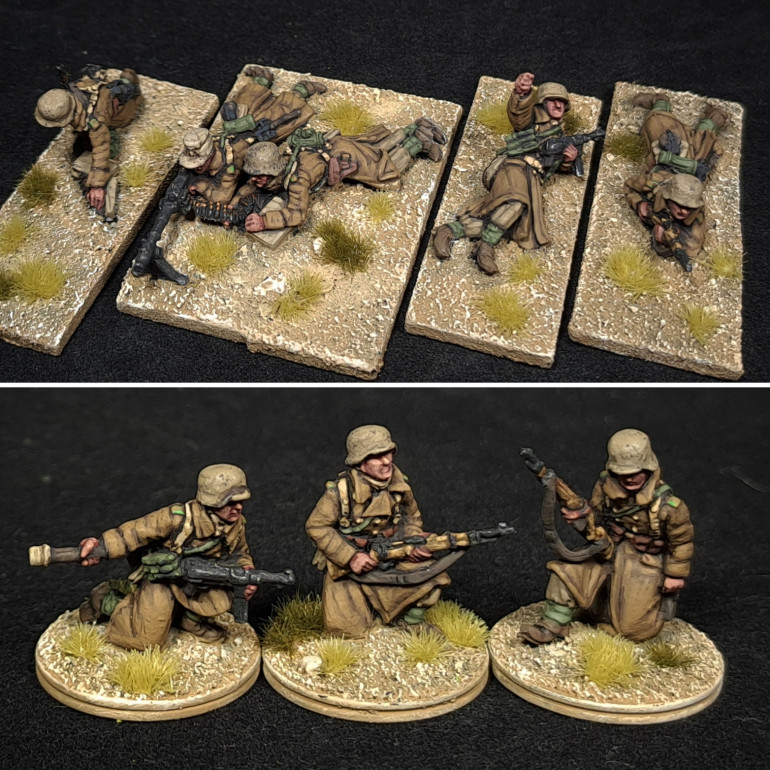 DAK Rifle Squad in greatcoats