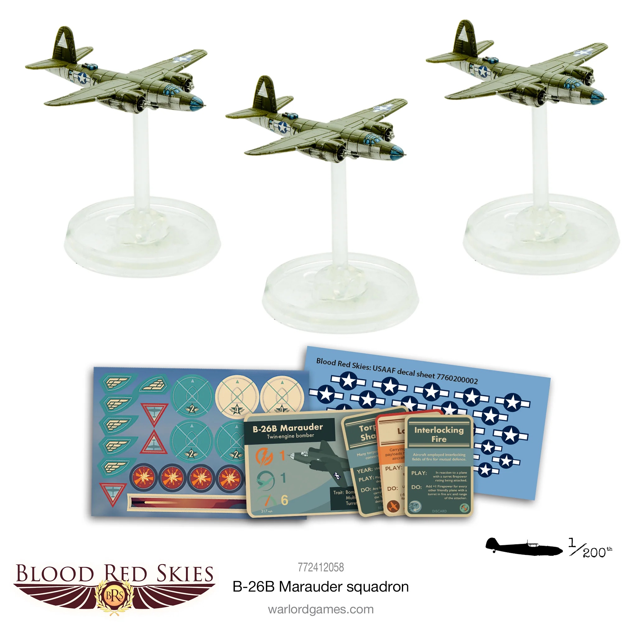 B-26B Marauder Squadron - Blood Red Skies