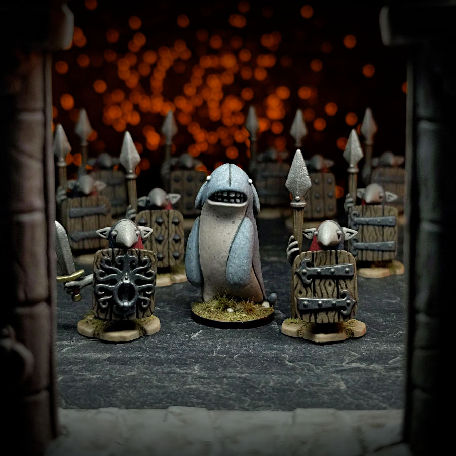Cloth Goblins Diorama - Statuesque Miniatures