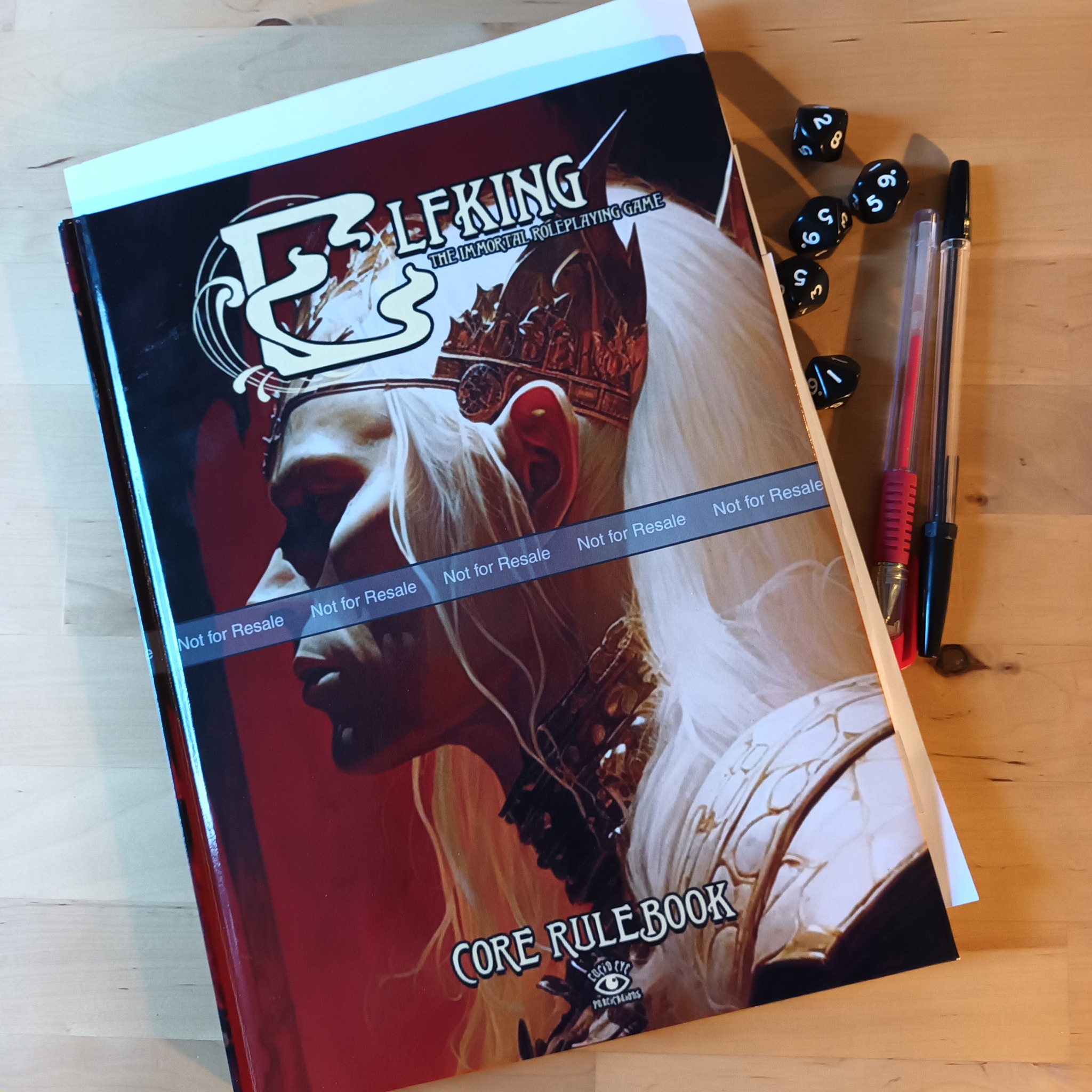 Elfking - The Immortal Roleplaying Game - Lucid Eye