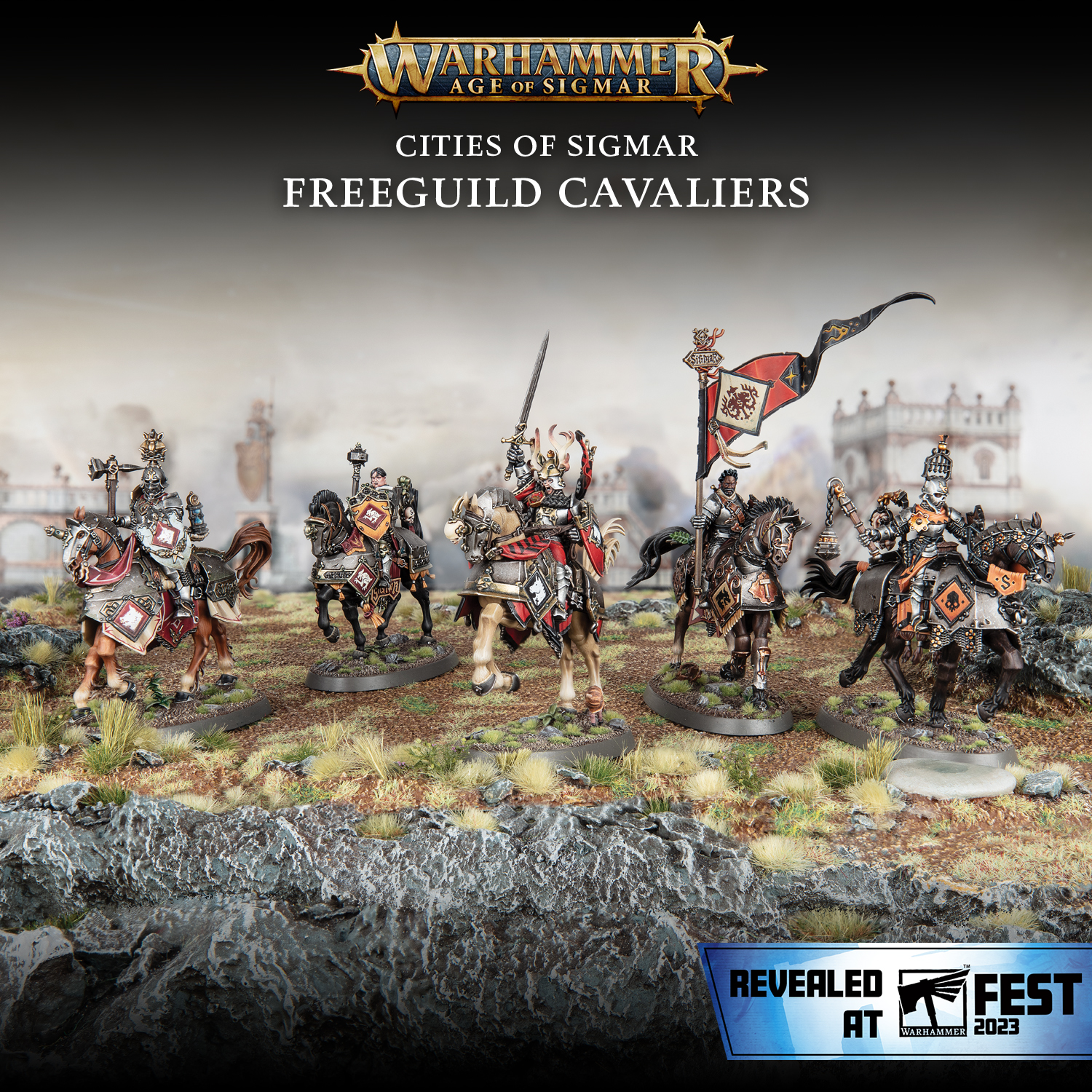 Freeguild Cavaliers - Warhammer Age Of Sigmar