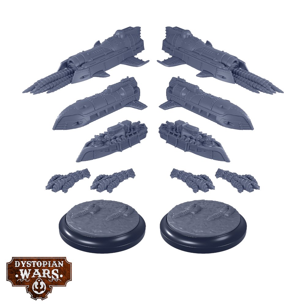 Japanese Support Squadrons - Dystopian Wars