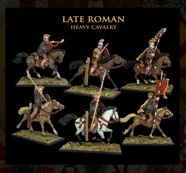 Late Roman Armoured Cavalry Thunders Forth From Victrix Ontabletop