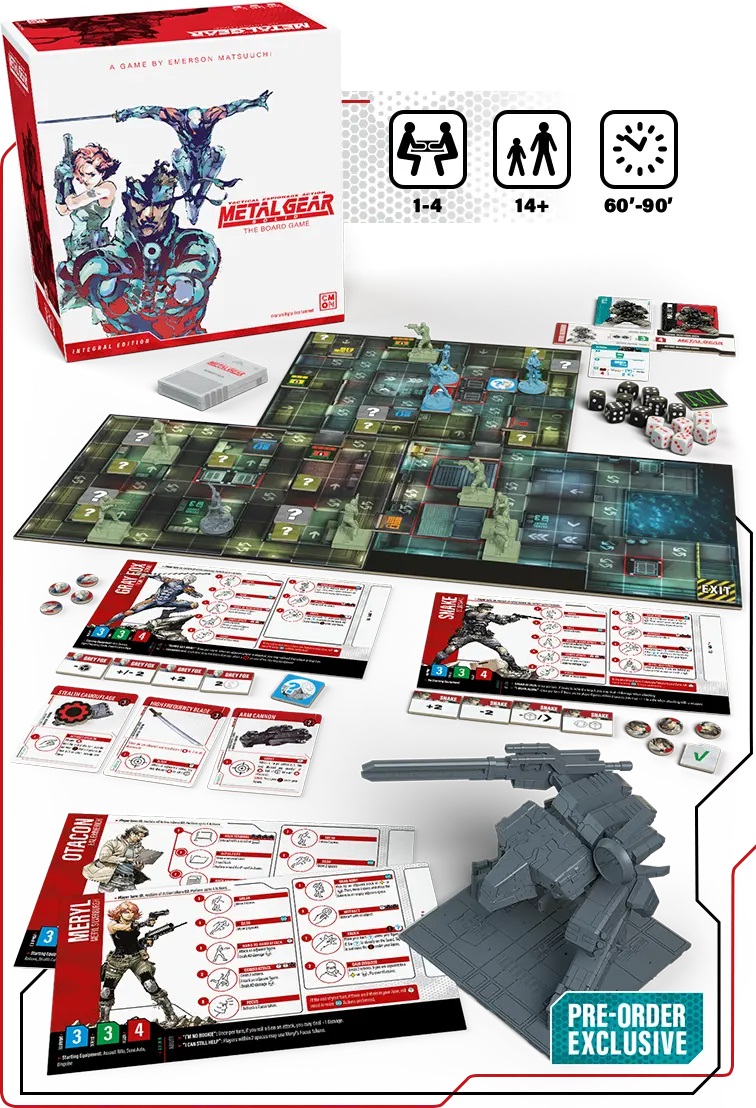 Metal Gear Solid The Board Game - CMON