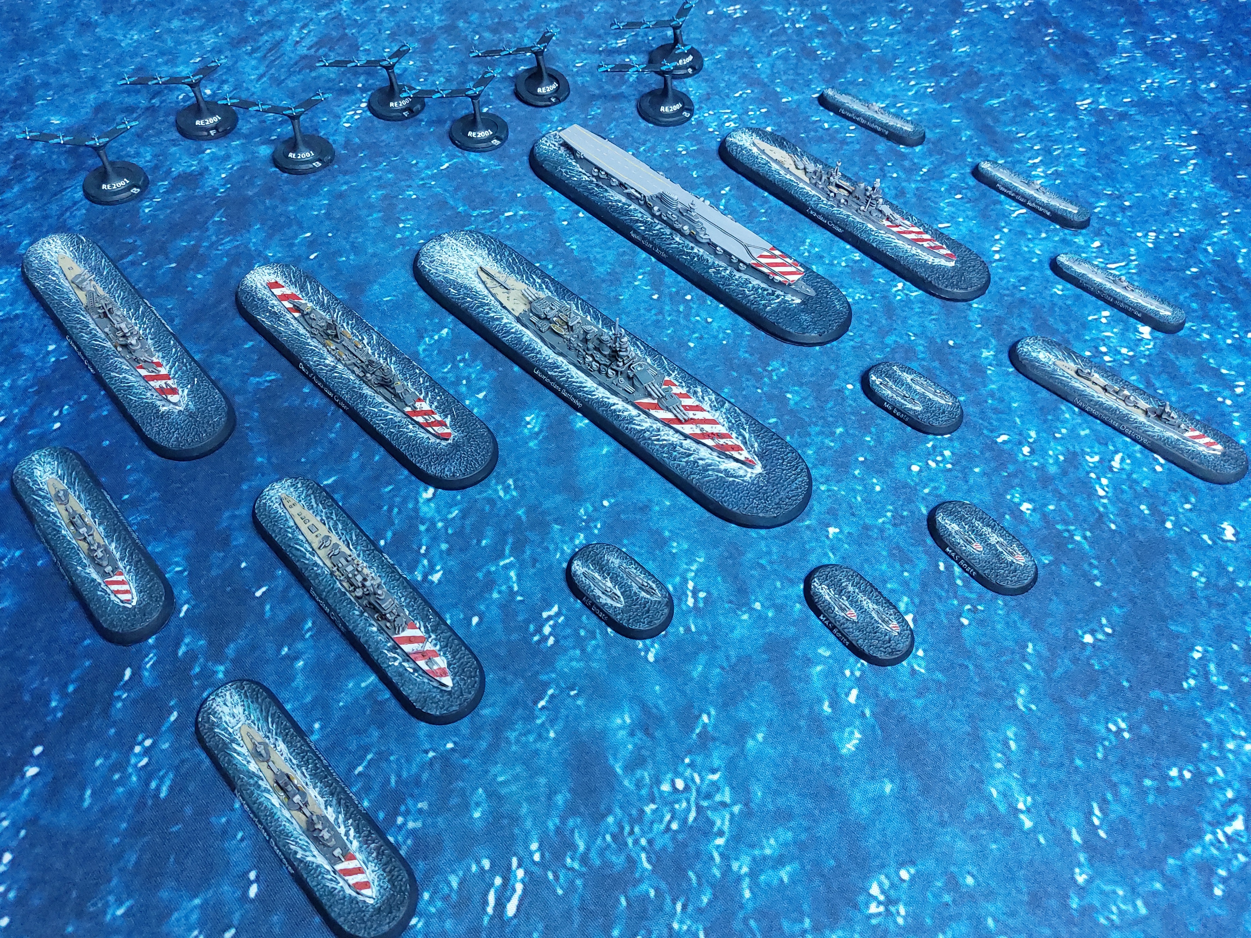 Regia Marina Fleet #3 by miniaturebrushwork
