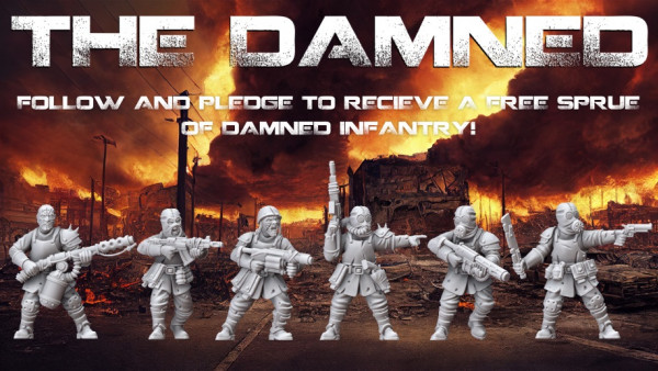 Wargames Atlantic’s The Damned Now Live On Gamefound