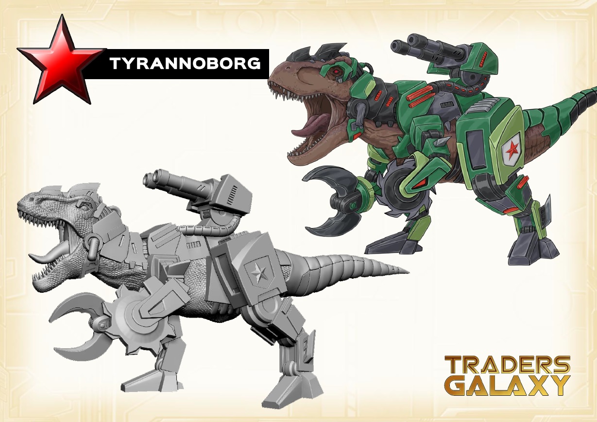 Tyrannoborg - Bot War