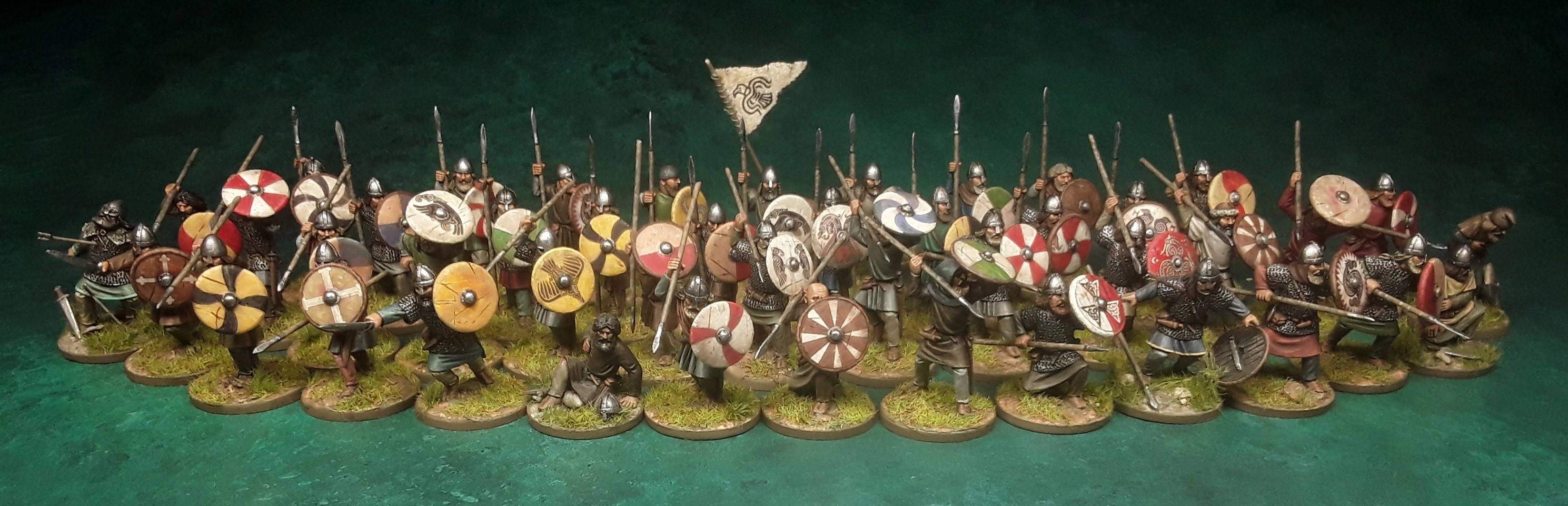 Viking Shieldwall - Ragnarok Miniatures