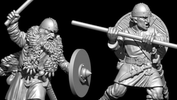 Victrix Working On New 28mm Dark Age Early Saxon Warriors